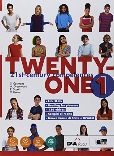9788853017352: Twenty-one. Student's book-Workbook. Con Map it! Per la Scuola media. Con ebook. Con espansione online. Con DVD-ROM (Vol. 1)