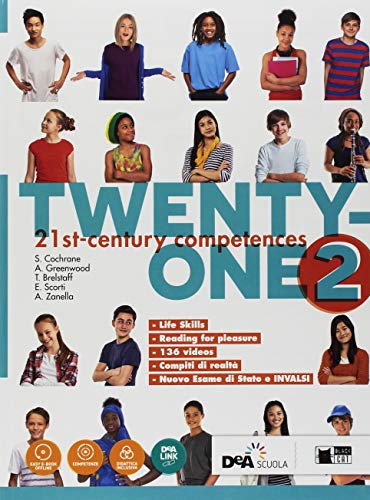 Beispielbild fr Twenty-one. Student's book-Workbook. Con Map it! Per la Scuola media. Con ebook. Con espansione online. Con DVD-ROM (Vol. 2) zum Verkauf von medimops