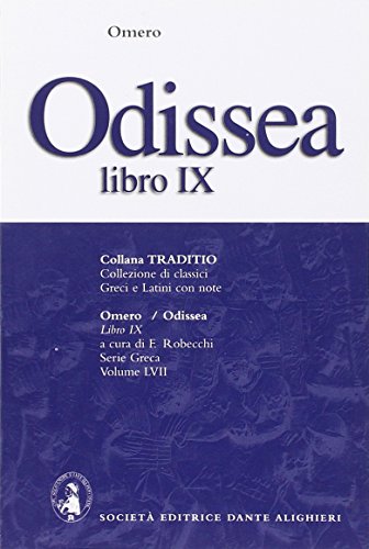 Beispielbild fr Odissea. Libro 9. Per il Liceo classico (Traditio. Serie greca) zum Verkauf von medimops