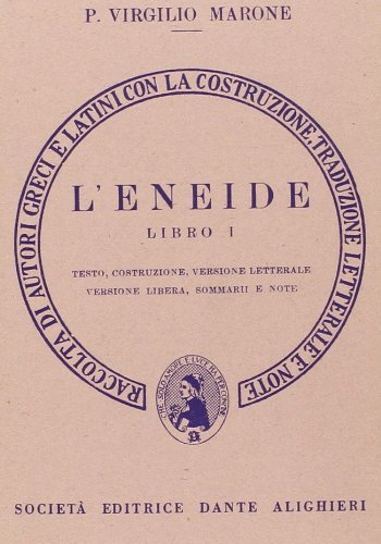 9788853421630: L'eneide. Libro 1. Versione interlineare