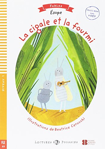 Beispielbild fr Young ELI Readers - Fables: La cigale et la fourmi + Video Multi-ROM [VHS] zum Verkauf von Textbooks_Source