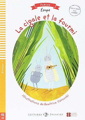 Stock image for CIGALE ET LA FOURMI, LA - LECTURES HUB POUSSINS 1 for sale by Libros nicos