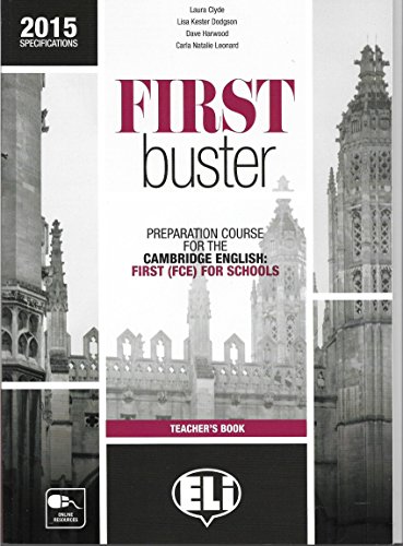 Imagen de archivo de First Buster (2015 specifications): Teacher's Book with Answer Key and Audio Tra a la venta por medimops