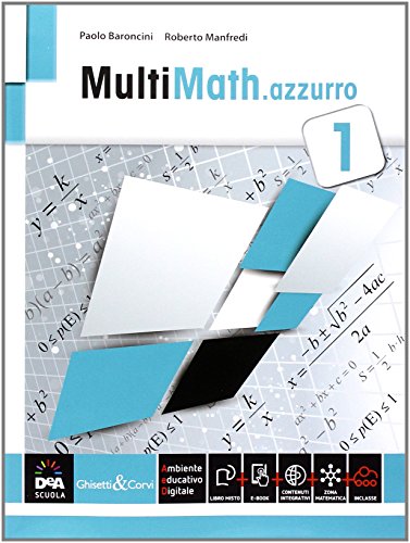 Beispielbild fr Multimath azzurro. Per le Scuole superiori. Con e-book. Con espansione online (Vol. 1) zum Verkauf von medimops