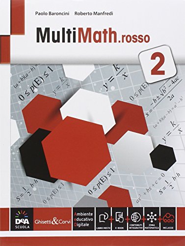 Imagen de archivo de Multimath rosso. Per le Scuole superiori. Con e-book. Con espansione online (Vol. 2) a la venta por medimops