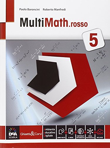 9788853806017: Multimath rosso. Per le Scuole superiori. Con e-book. Con espansione online (Vol. 3)