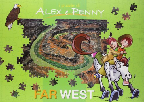 9788854006577: I puzzle di Alex e Penny. Far West. Ediz. illustrata