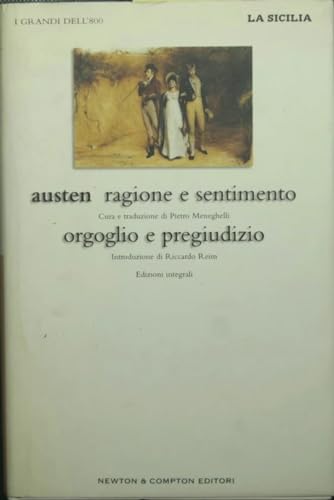 Beispielbild fr Ragione e sentimento-Orgoglio e pregiudizio (Grandi dell'Ottocento) zum Verkauf von medimops