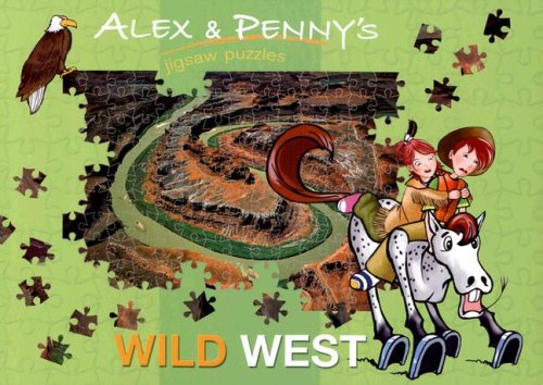 Stock image for Alex & Penny's Wild West Jigsaw Book for sale by Bookmonger.Ltd