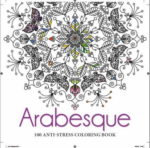 Stock image for Arabesque (Antistress Colouring Book) for sale by Books Puddle