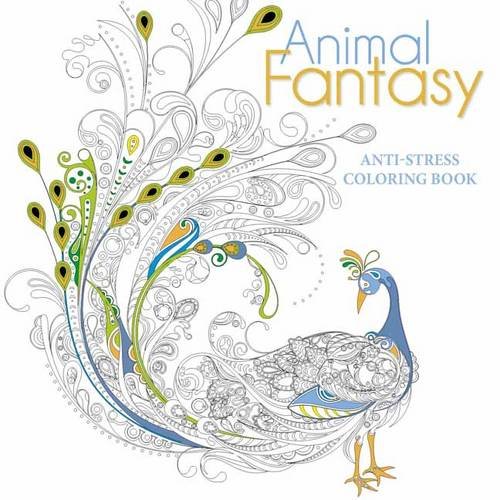 Stock image for Animal Fantasy (Antistress Colouring Book) for sale by Books Puddle