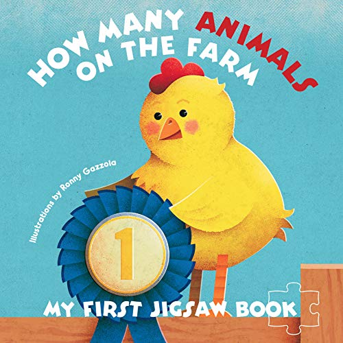 Beispielbild fr My First Jigsaw Book: How Many Animals On the Farm? zum Verkauf von GF Books, Inc.