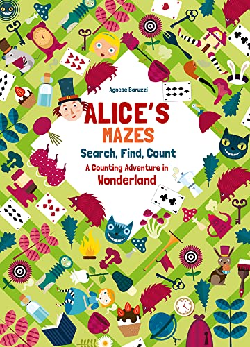 9788854415249: Alice's Mazes: A Counting Adventure in Wonderland (Search, Find, and Count)