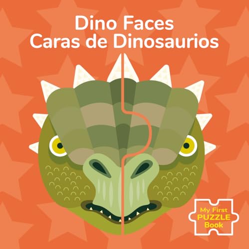 9788854415973: Dino Faces / Caras de dinosaurios (My First Puzzle Book)