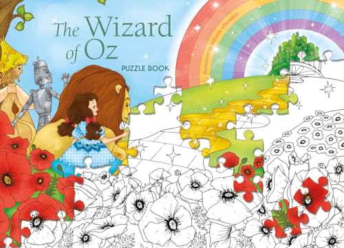 Stock image for The Wizard of Oz Puzzle Book Big Jigsaw and Colouring Book for sale by PBShop.store UK