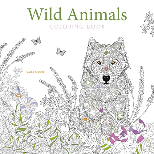 Beispielbild fr Wild Animals Coloring Book (Calm Coloring: Natural Wonders) zum Verkauf von Half Price Books Inc.