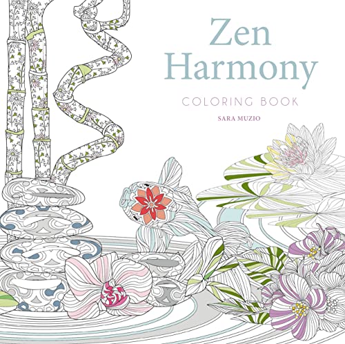 9788854418400: Zen Harmony Coloring Book (Calm Coloring: Natural Wonders)