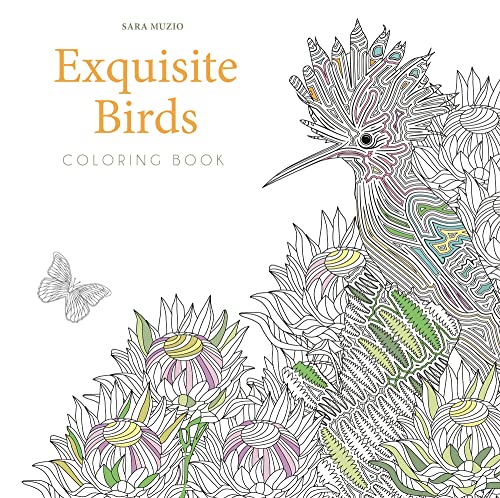 Stock image for Exquisite Birds Coloring Book (Calm Coloring: Natural Wonders) for sale by Book Outpost