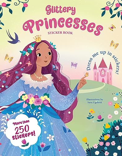 Beispielbild fr Glittery Princesses Sticker Book zum Verkauf von ThriftBooks-Atlanta