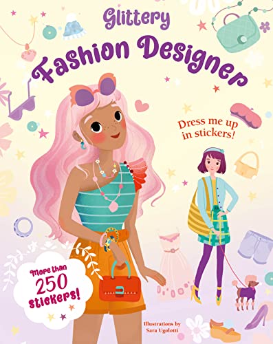 Stock image for Glittery Fashion Designer Sticker Book for sale by Lakeside Books