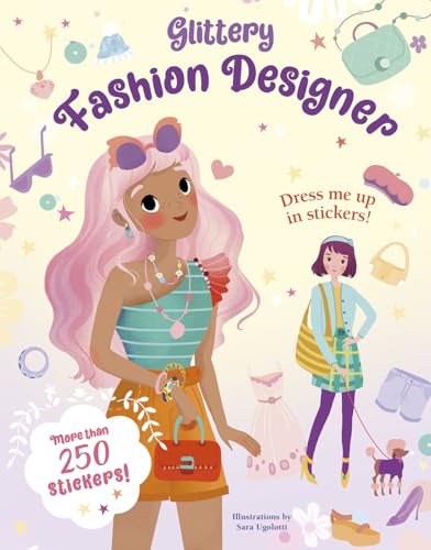 Stock image for Glittery Fashion Designer Sticker Book for sale by Lakeside Books