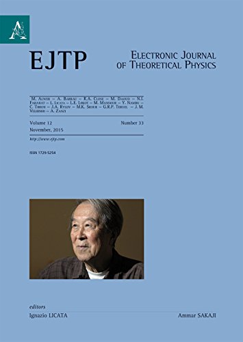 9788854889095: Electronic journal of theoretical physics. Ediz. italiana e inglese (Vol. 33)