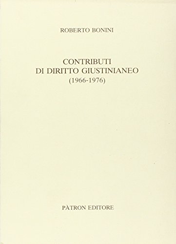 Beispielbild fr Contributi di diritto giustinianeo (1966-1976) zum Verkauf von Ammareal