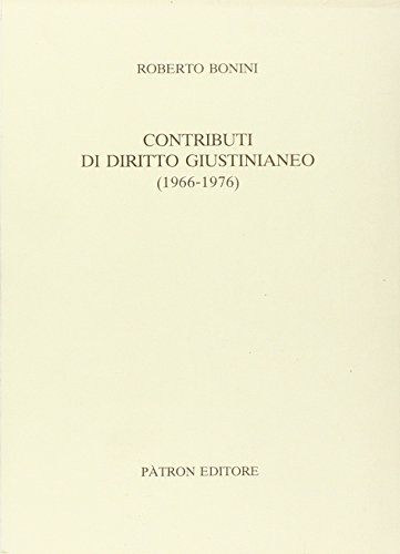 Imagen de archivo de Contributi di diritto giustinianeo (1966-1976) a la venta por Ammareal
