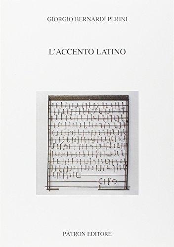 Stock image for L'Accento Latino for sale by libreriauniversitaria.it