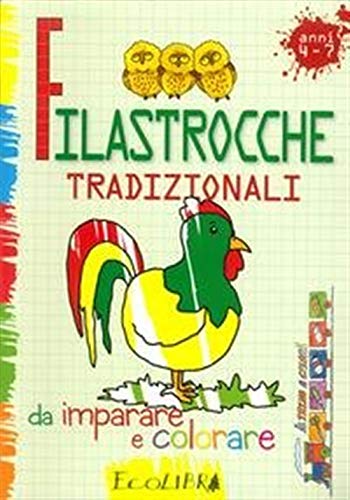 9788857100340: Filastrocche tradizionali da imparare e colorare