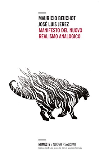 Stock image for Manifesto del nuovo realismo analogico for sale by libreriauniversitaria.it
