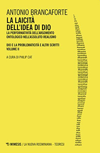 Stock image for LA LAICITA DELL IDEA DI DIO for sale by libreriauniversitaria.it