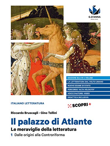 Beispielbild fr BRUSCAGLI PALAZZO DI ATLANTE BLU VOL.1 zum Verkauf von medimops