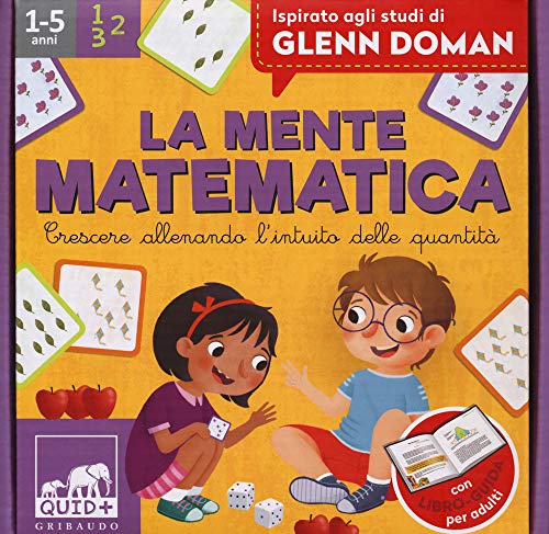 9788858024720: La mente matematica. Crescere allenando l'intuito delle quantit. Ispirato agli studi di Glenn Doman. Ediz. a colori. Con 50 carte. Con 10 puzzle