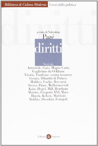Stock image for Diritti for sale by libreriauniversitaria.it