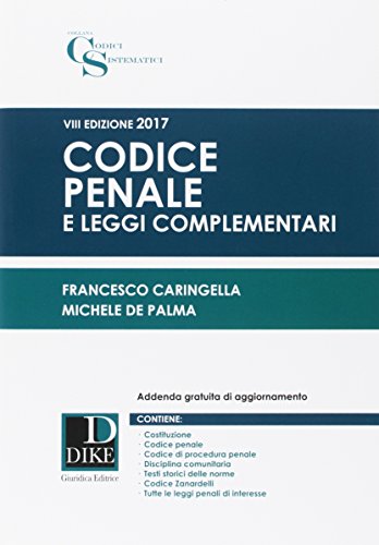 9788858207161: Codice penale e leggi complementari. Con Contenuto digitale per download e accesso on line (Codici sistematici)