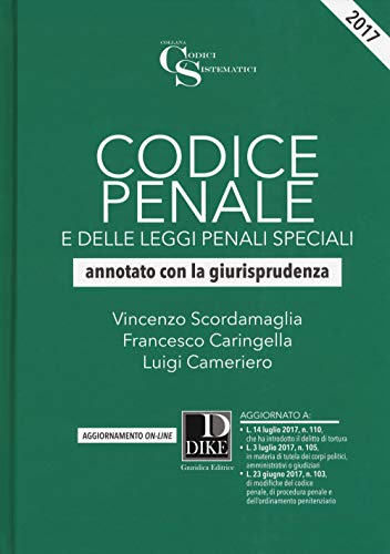 Beispielbild fr Codice penale e delle leggi penali speciali. Annotato con la giurisprudenza. Con Aggiornamento online (Codici sistematici) zum Verkauf von Buchpark