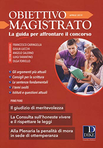 Beispielbild fr Rivista obiettivo magistrato 4-2019 zum Verkauf von Buchpark
