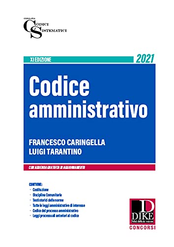 Stock image for Codice amministrativo 2021 magistratura for sale by medimops