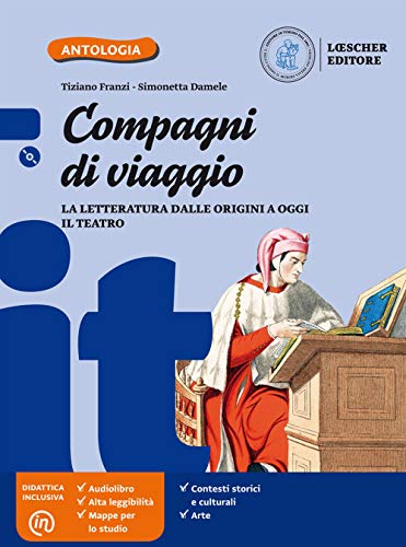 Stock image for Compagni di viaggio: La letteratura dalle origini a oggi il teatro for sale by medimops