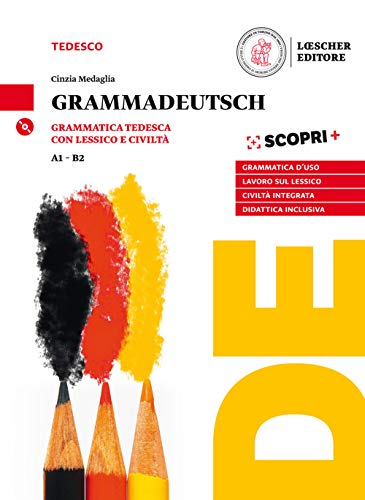 9788858329559: GrammaDeutsch. Grammatica d'uso con lessico e civilt. Per le Scuole superiori. Con CD-Audio