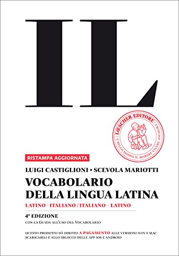 Stock image for Il vocabolario della lingua latina. Latino-italiano, italiano-latino-Guida all'uso [Hardcover] for sale by Brook Bookstore