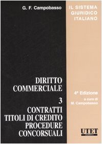 Stock image for Diritto commerciale: 3 (Il sistema giuridico italiano) for sale by medimops