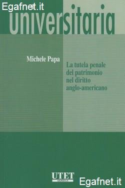 Imagen de archivo de La tutela penale del patrimonio nel diritto anglo-americano a la venta por libreriauniversitaria.it