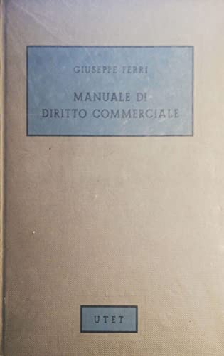 9788859820833: Manuale di diritto commerciale