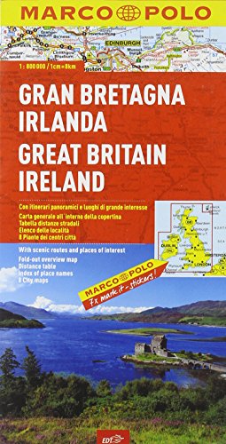 Beispielbild fr Gran Bretagna, Irlanda 1:800.000. Ediz. multilingue zum Verkauf von medimops