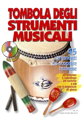 9788860532473: Tombola degli strumenti musicali. Con CD-Audio. Con File audio per il download