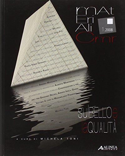 Beispielbild fr Sul bello e la qualit. Materiali CRM 1.2008 (Architettura e urbanistica. Materiali CRM) zum Verkauf von medimops