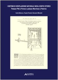 9788860553744: I sistemi di ventilazione naturale negli edifici storici. Palazzo Pitti a Firenze e palazzo Marchese a Palermo