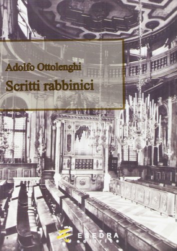 Imagen de archivo de Scritti rabbinici a la venta por Apeiron Book Service